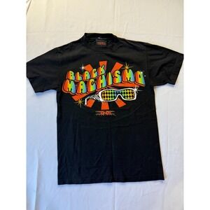 TNA Wrestling Jay Lethal Black Machismo T-Shirt Men Small Black Tee Y2K 2007‎